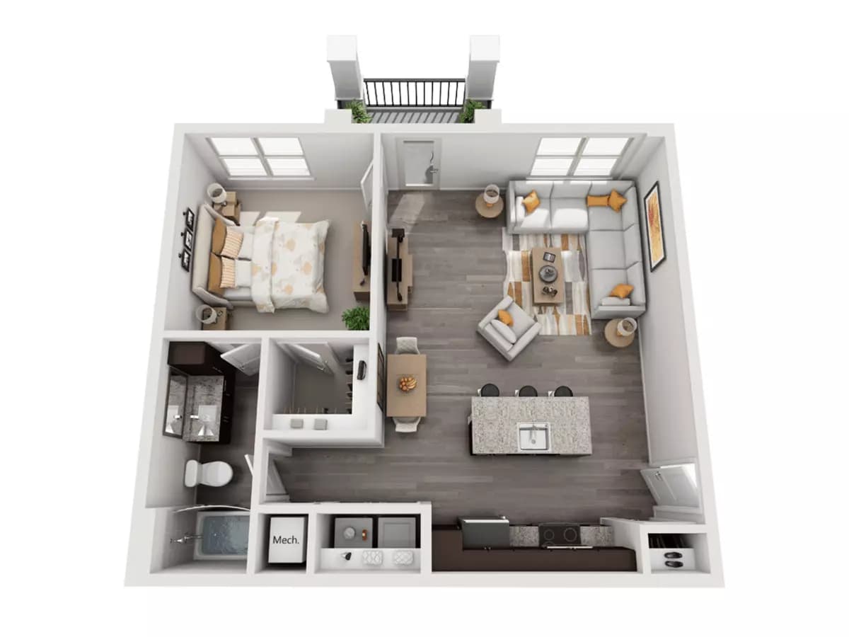 A4 0225 floor plan