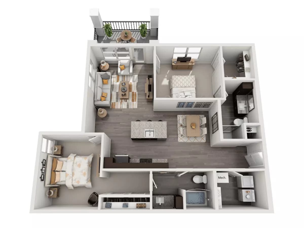 B3 1213 floor plan
