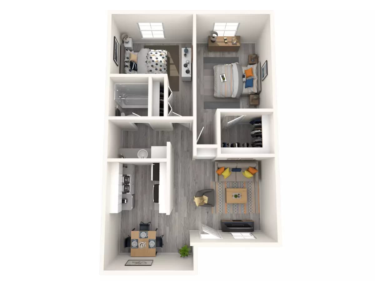 Cooper AW-105 floor plan
