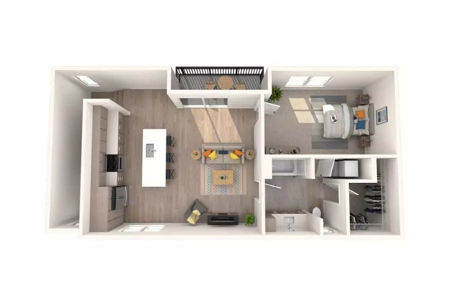 Floor Plan D 8036 floor plan