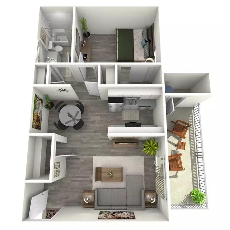 A1 Classic 10W-W2092 floor plan