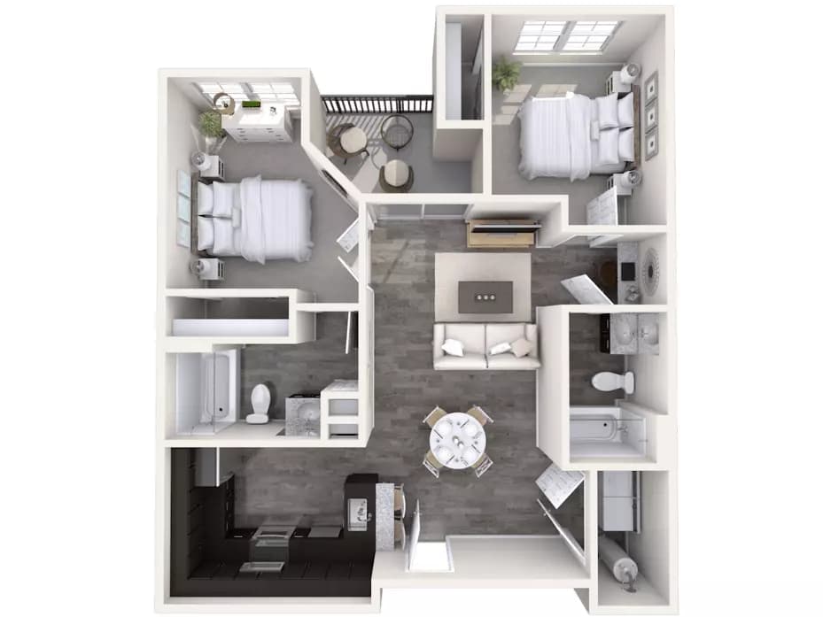 Broadway B-2022 floor plan