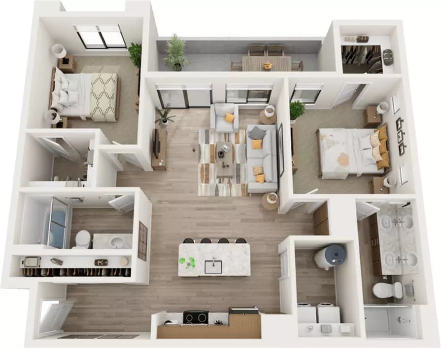 Oxford 9-2059 floor plan