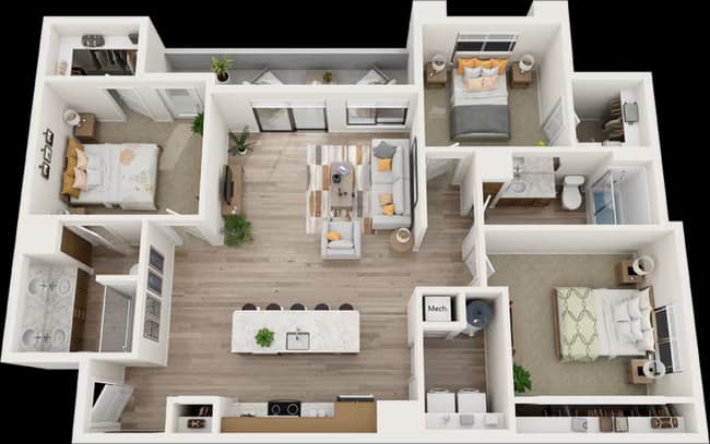 Steel 5-3028 floor plan