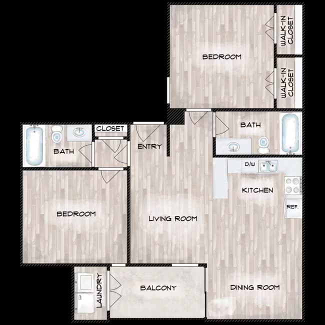 Lotus E-220 floor plan