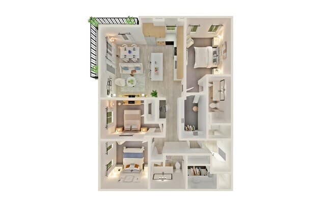 C1 1096 floor plan