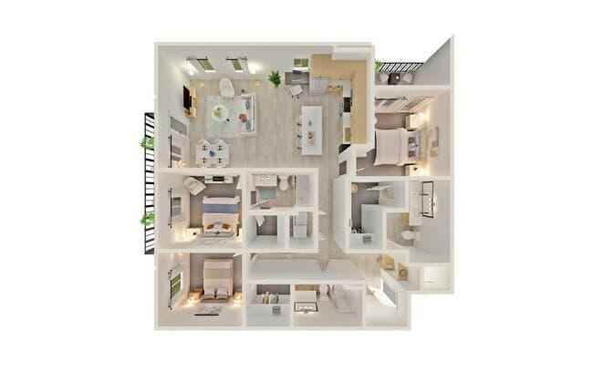 C2 3018 floor plan