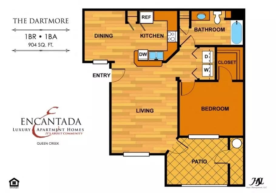 The Dartmoor (A3) 2061 floor plan