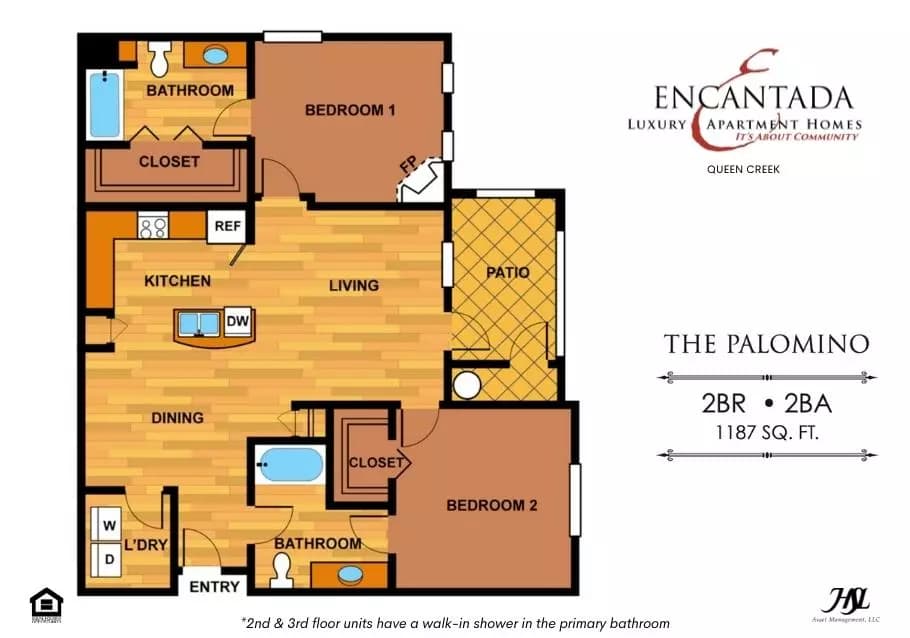 The Palomino (B2) 2101 floor plan