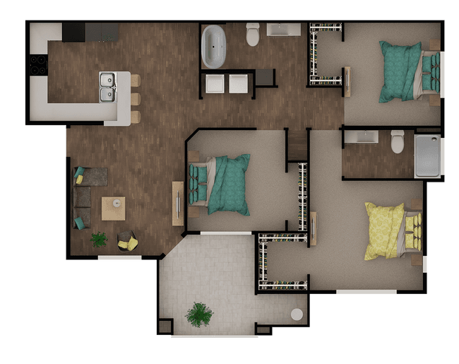 Willow 3057 floor plan