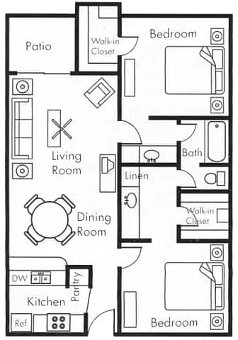 2x1eR 3240 floor plan