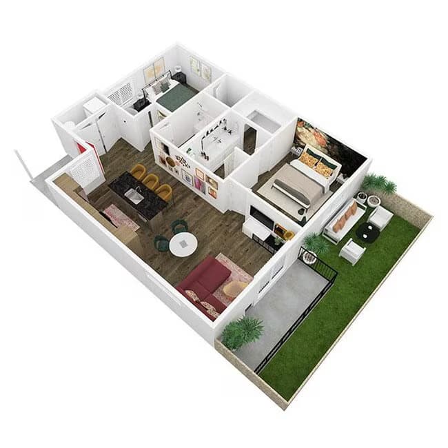 B1 1098 floor plan