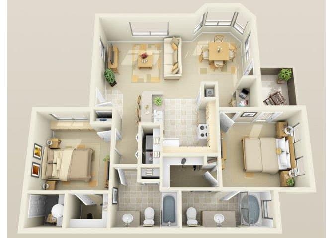 B2 2076 floor plan