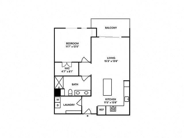 A14 1-411 floor plan