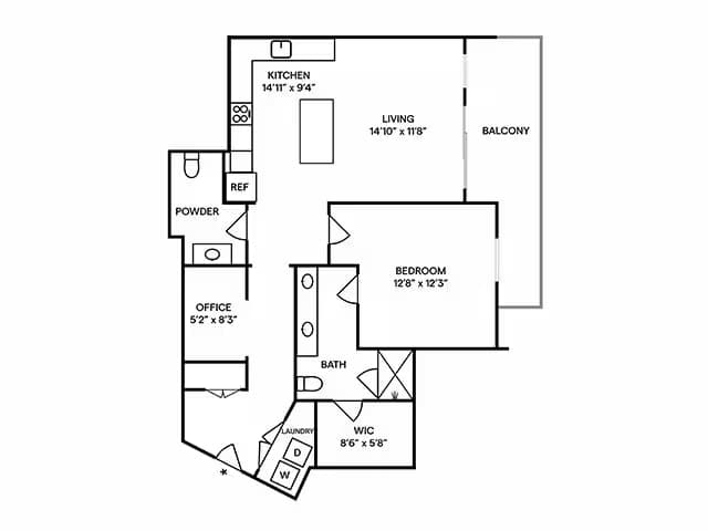 A17 1-340 floor plan