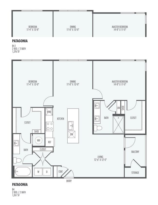 Patagonia 2051 floor plan