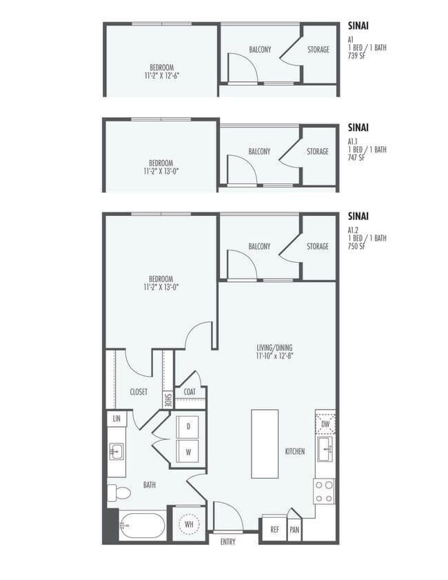 Sinai 1019 floor plan