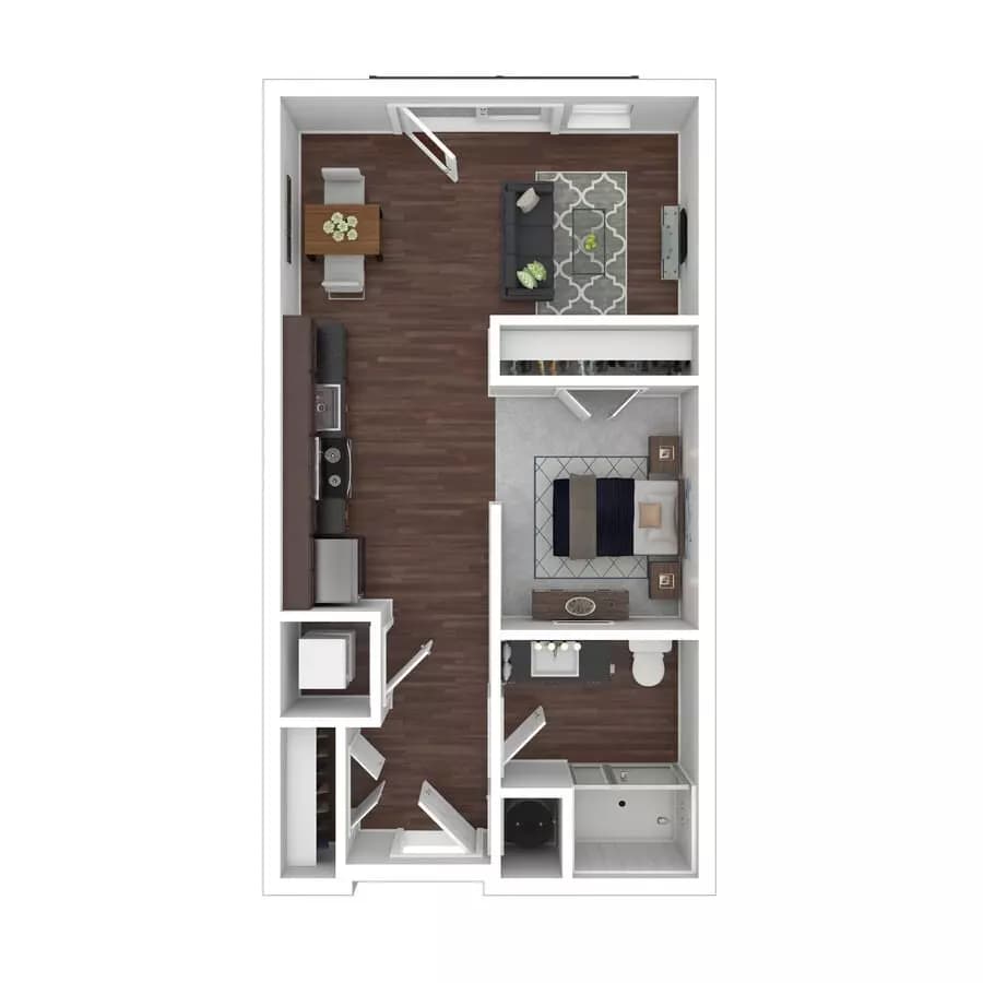 E1 1106 floor plan