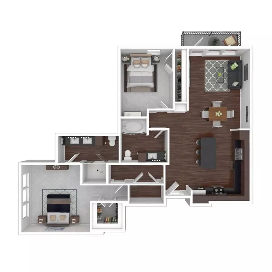 B4 2101 floor plan