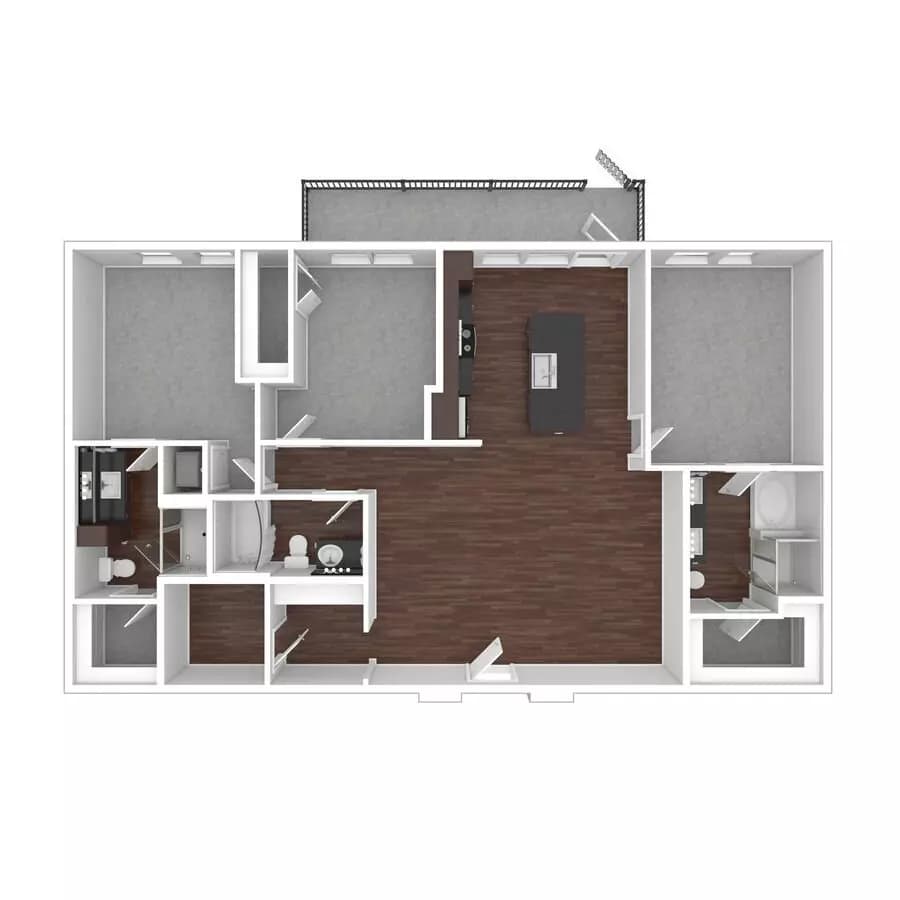 C1 1215 floor plan
