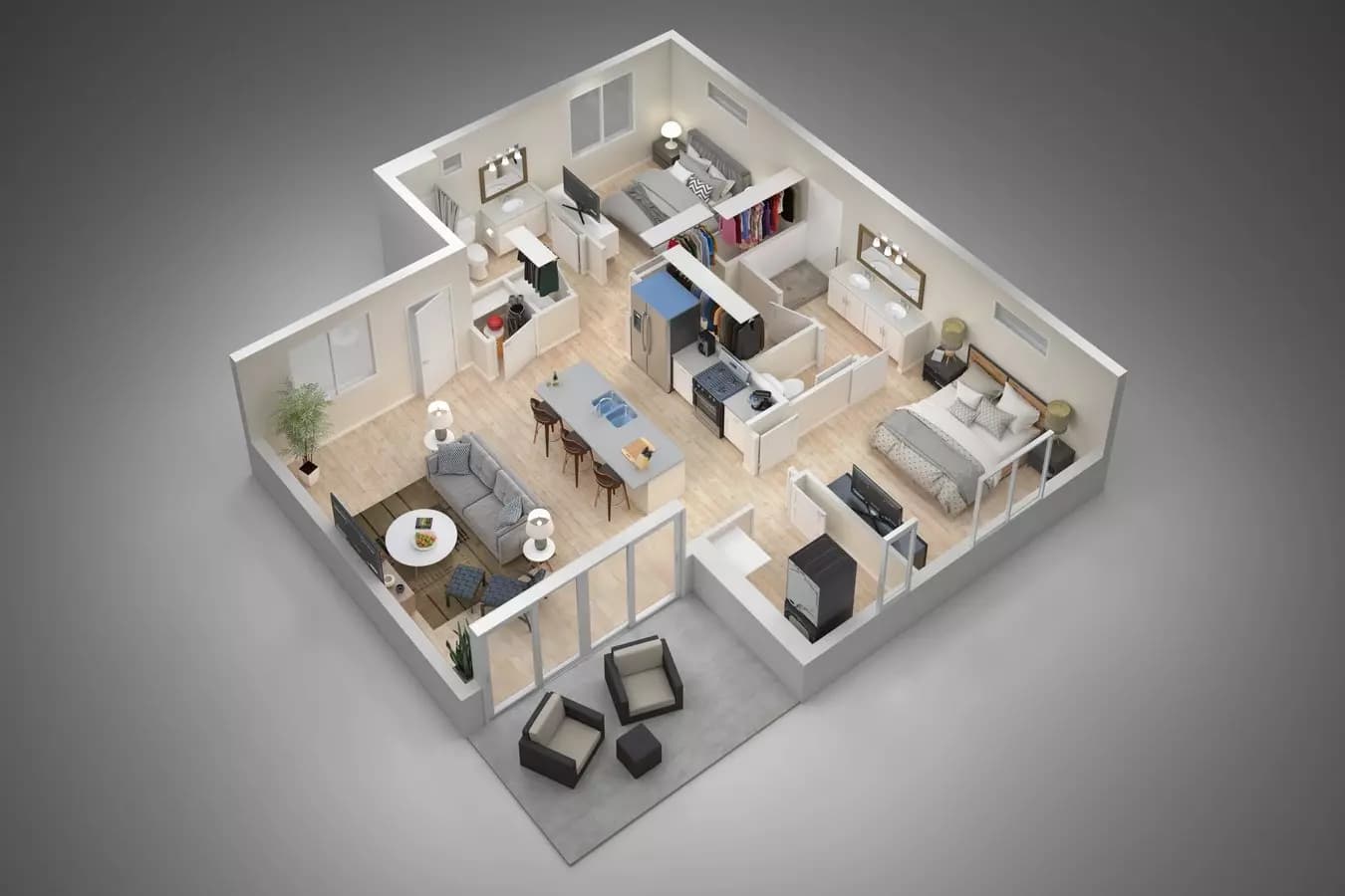 Unit 1115 1115 floor plan