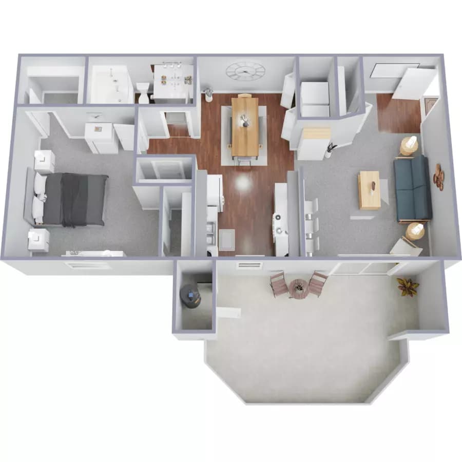 A1-U 165 floor plan
