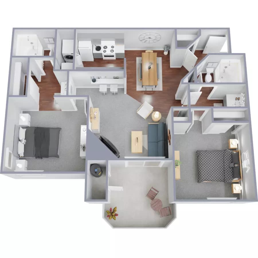 B3-U 193 floor plan