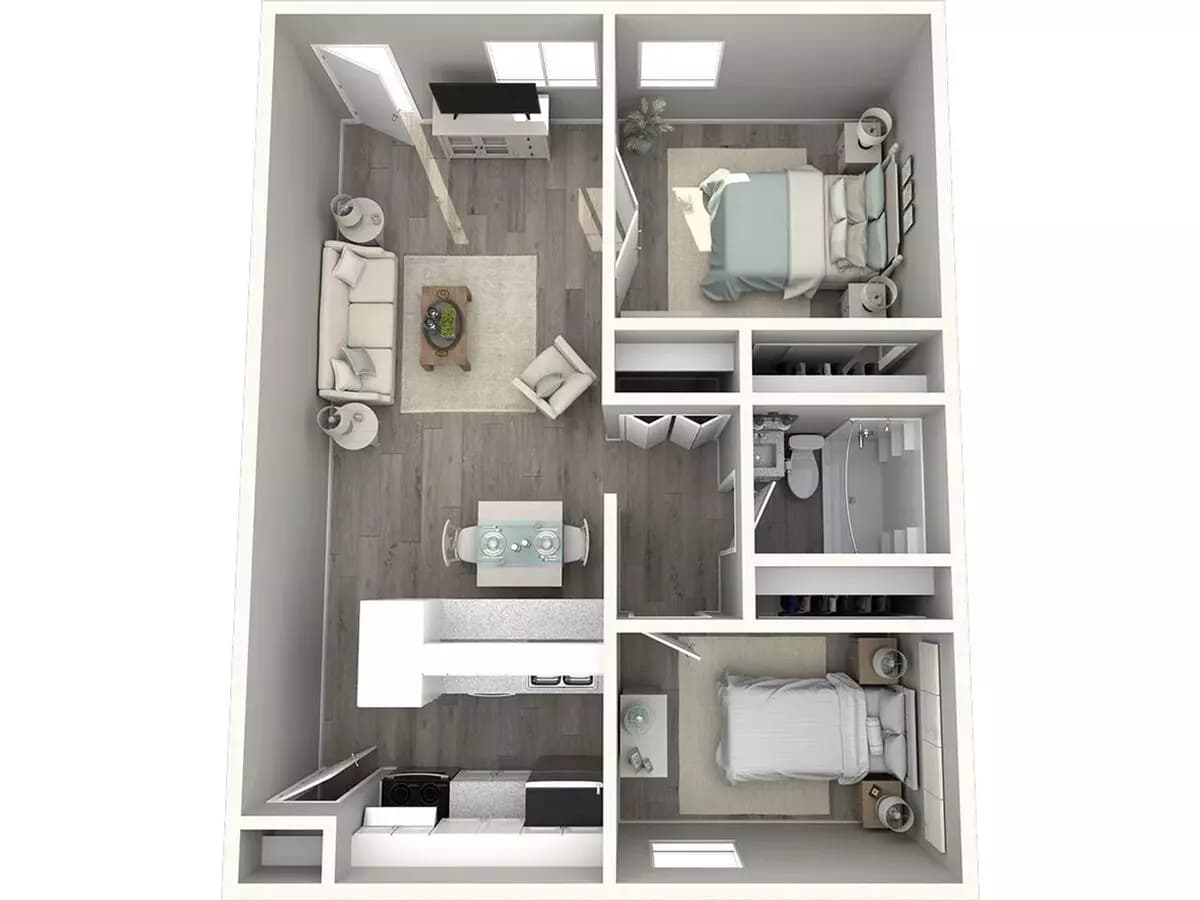 B1 98 floor plan