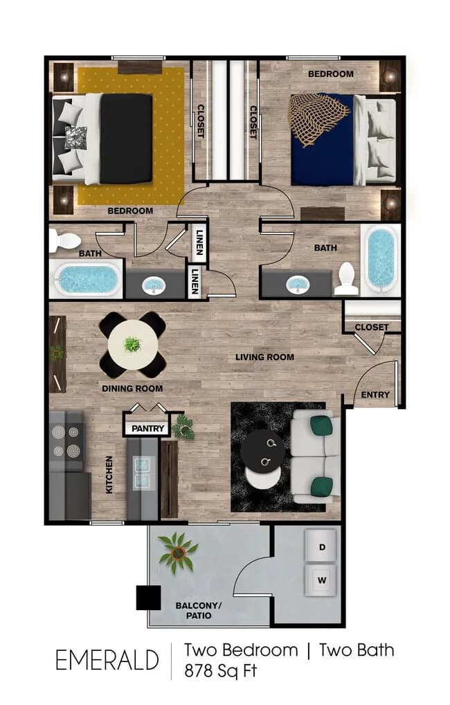 Emerald 1158 floor plan