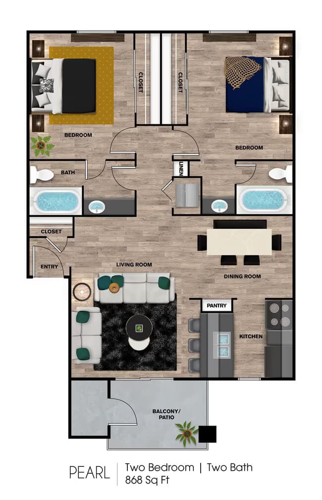 Pearl 1164 floor plan