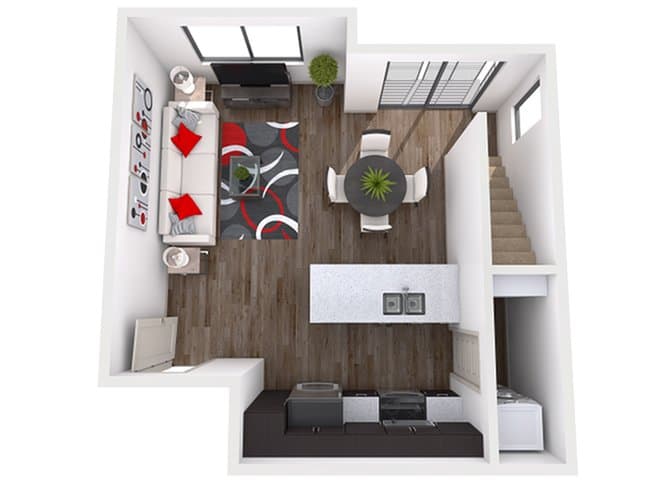 Antigua Loft 267 floor plan