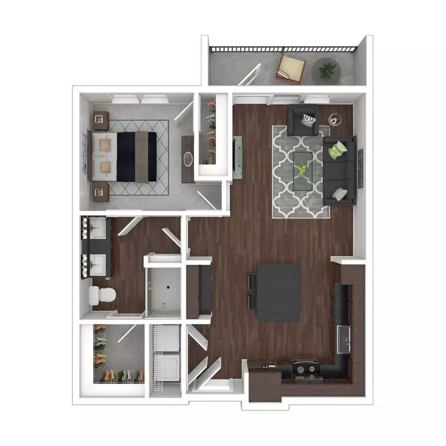 A6 1123 floor plan