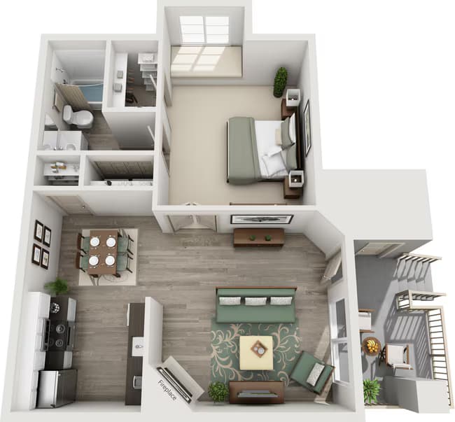A4 2144 floor plan