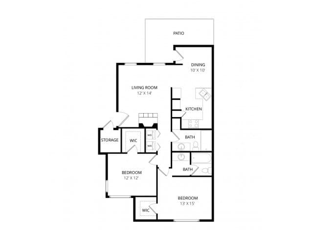 B2 Celestial 1022-2 floor plan