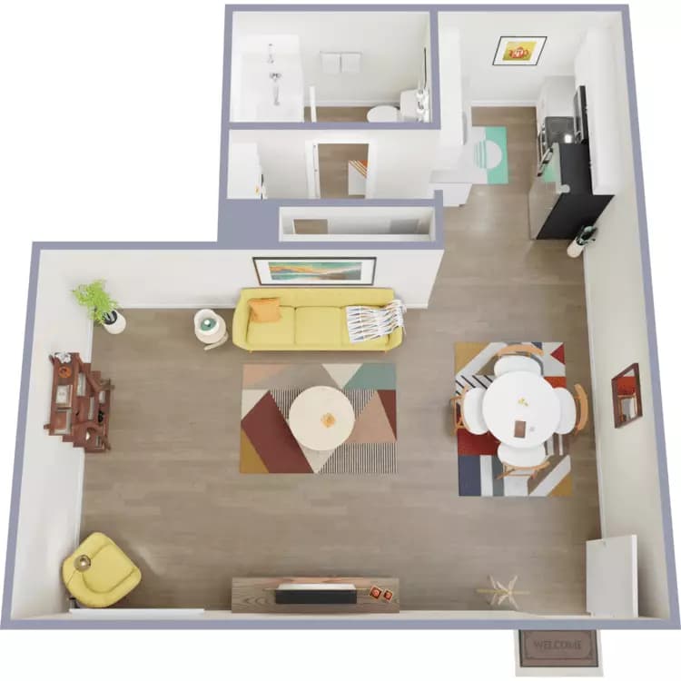 Unit G228 G228 floor plan