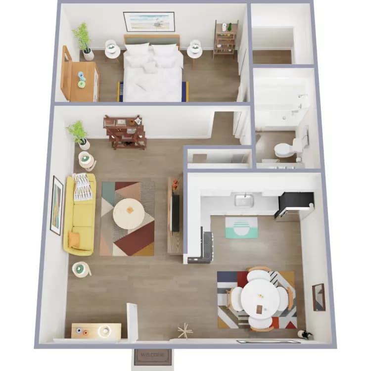 Unit G220 G220 floor plan