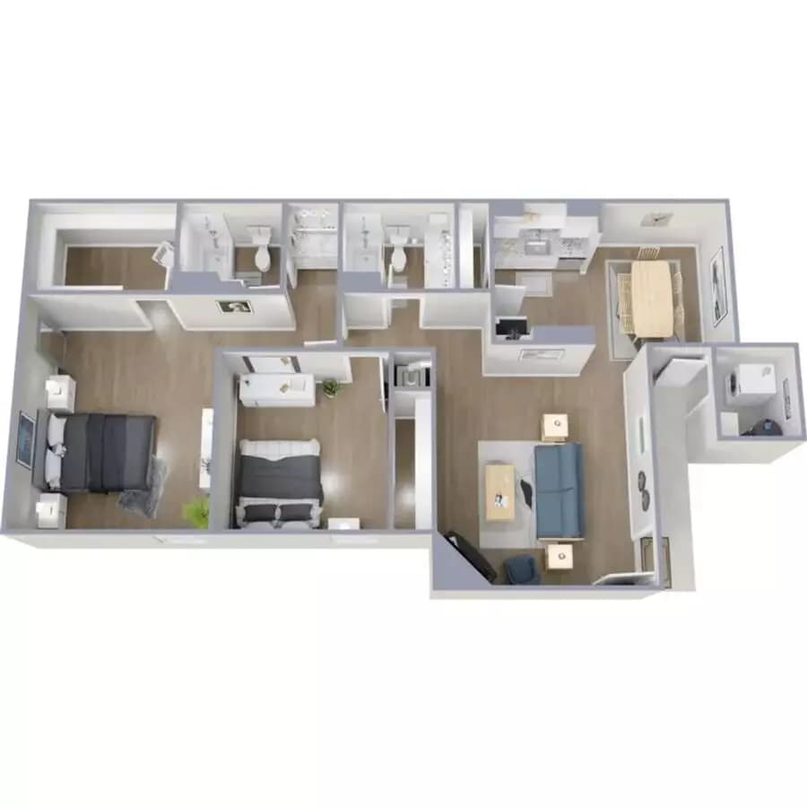 B2P 2070 floor plan
