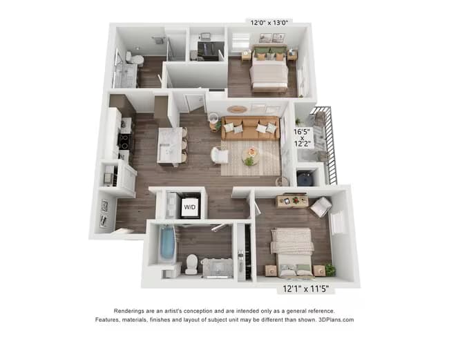B1 H-3063 floor plan
