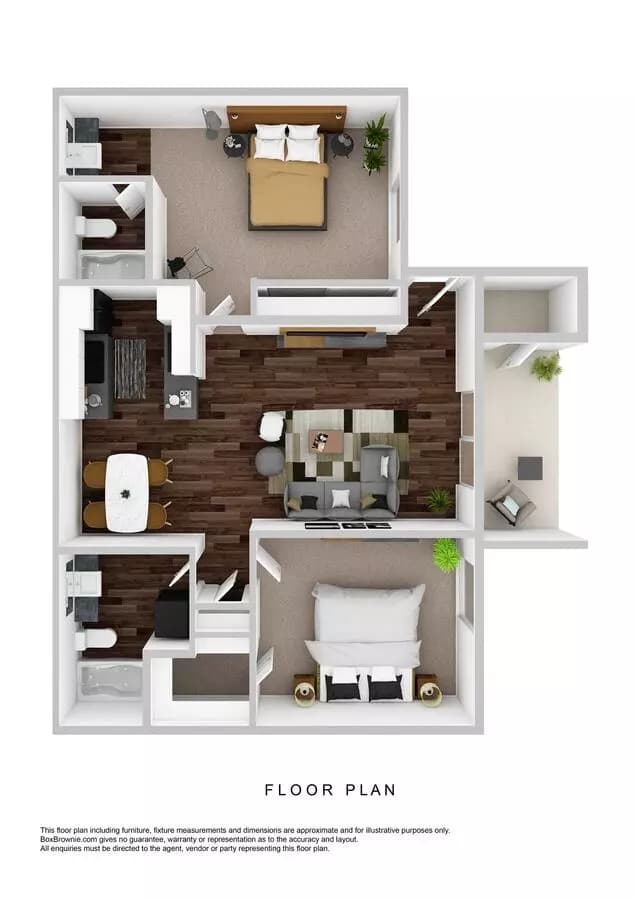 B1 Classic 202 floor plan
