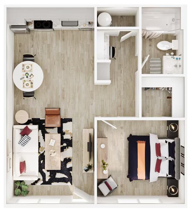 Unit 2215 1340 floor plan