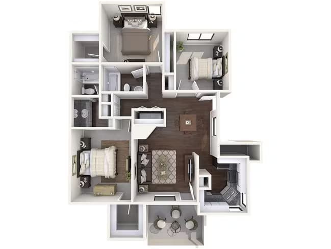 C1 105 floor plan
