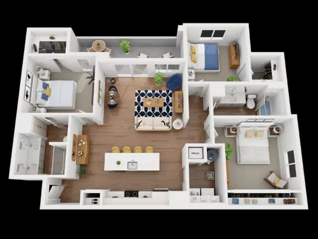 Steel 13-1076 floor plan