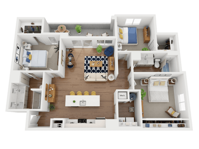 Steel 9-1050 floor plan