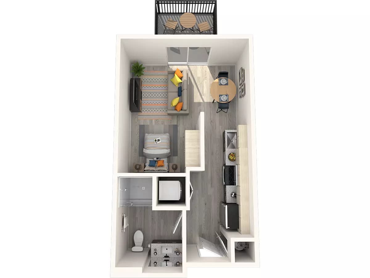 A3 - Studio 262 floor plan