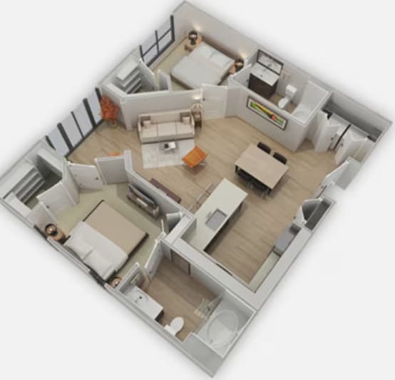 Lincoln 214 floor plan