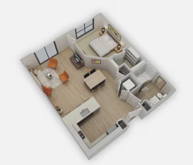 Unit 266 151 floor plan