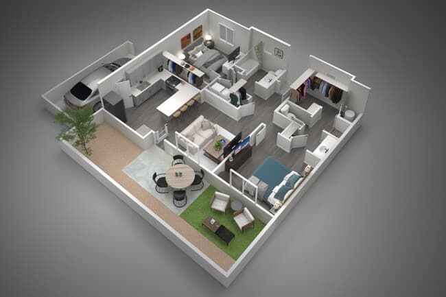 2G 287 floor plan