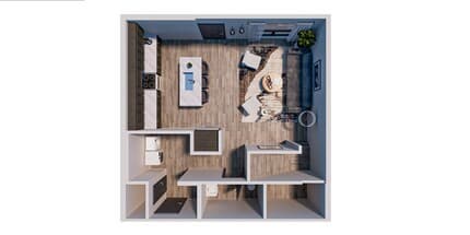 2 Bedroom, 2.5 Bath 25 floor plan