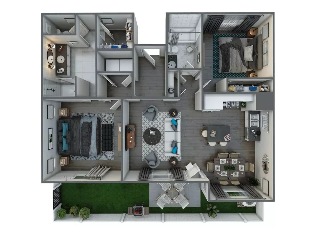 B1 155 floor plan