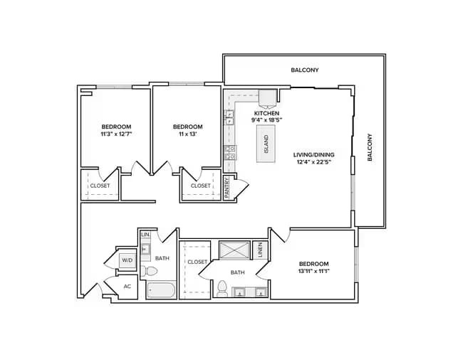 C01 1-1009 floor plan